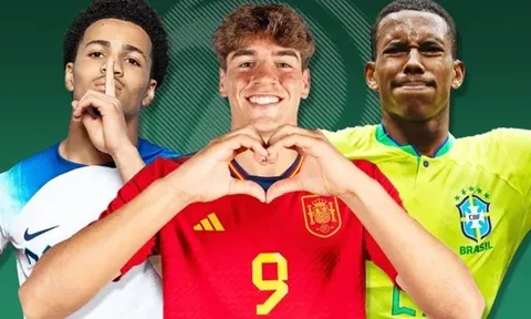 9 "viên ngọc thô" hứa hẹn khuấy đảo U17 World Cup: "Tiểu Messi" Brazil, sao trẻ Arsenal