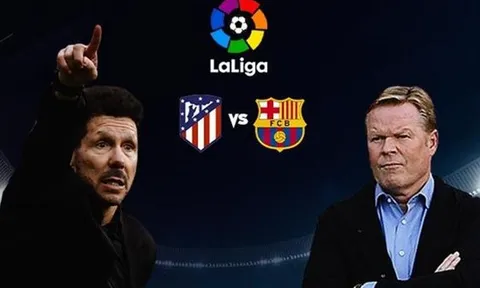 Simeone phát biểu trước đại chiến: Koeman, Griezmann và Barca không còn Messi