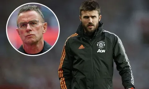 Carrick và Rangnick chưa nói chuyện với nhau