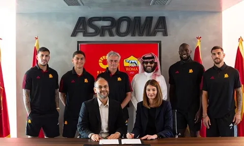 AS Roma công bố nhà tài trợ mới