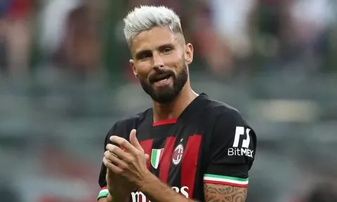 Olivier Giroud khẳng định tình yêu với AC Milan