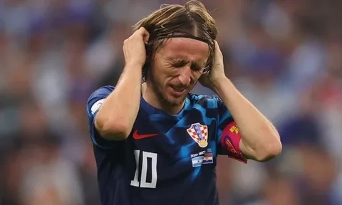 Nỗi đau của Modric