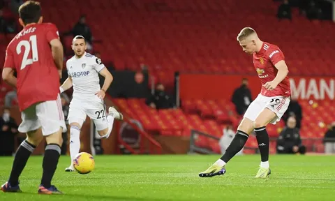 Fernandes không nhường McTominay đá 11m khi M.U thắng đậm