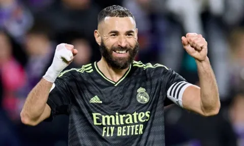 Karim Benzema sánh ngang Di Stefano ở La Liga