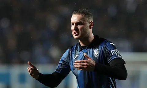Atalanta sẵn sàng cho Juve mượn trụ cột hàng đầu