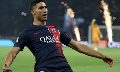 Một thống kê ấn tượng của Achraf Hakimi ở Champions League