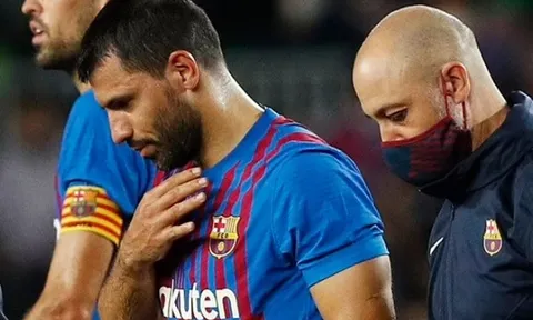 Aguero lần đầu tiên ra mặt sau sự việc nghiêm trọng