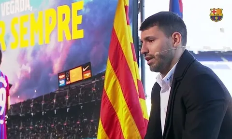 Aguero tri ân đồng đội và câu lạc bộ trong sự nghiệp