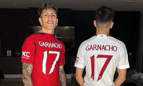 Garnacho bất ngờ chọn số áo mới, ảnh hưởng tới Hojlund