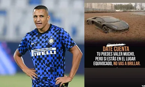 Alexis Sanchez: “Nếu bị đặt sai vị trí, bạn sẽ không thể tỏa sáng”