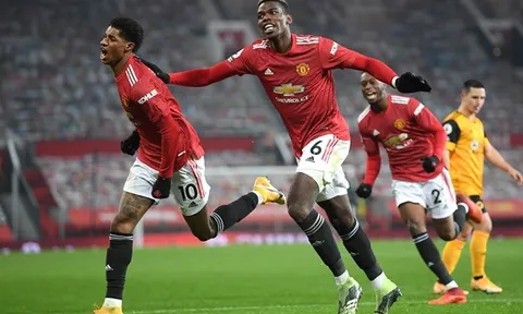 Rashford tỏa sáng phút bù giờ, tân binh Man Utd vỡ òa cảm xúc