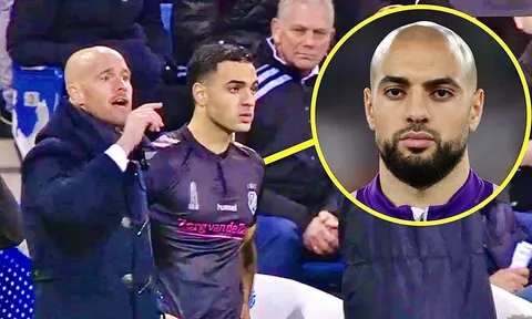 Amrabat thể hiện ra sao trong lần đầu chơi dưới trướng Ten Hag?