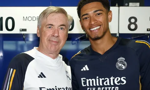 Real Madrid: Ancelotti biến Bellingham thành Zidane mới