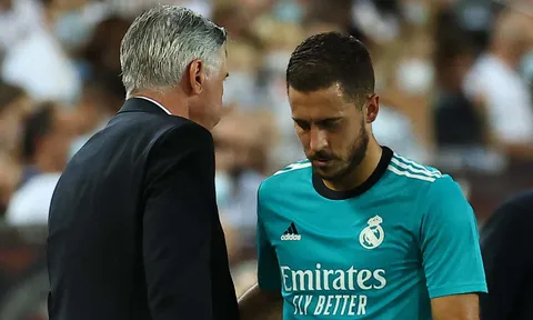 Ancelotti: Hazard có thể rời Real Madrid nếu muốn