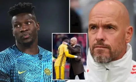 Andre Onana buồn khi phải rời Inter