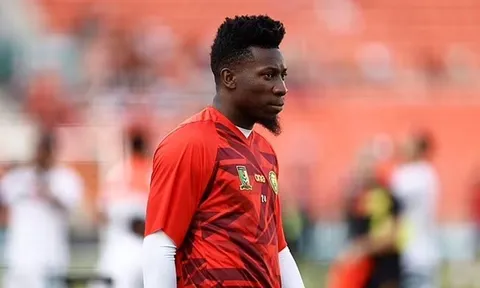 Andre Onana chỉ biết "ngậm đắng nuốt cay"