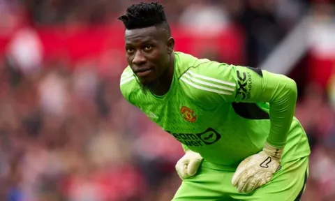 Andre Onana có thể bỏ lỡ 6 trận đấu cùng M.U