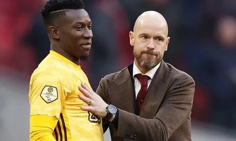Ten Hag gặp vấn đề với Onana