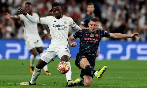 Thống kê điên rồ trận Real Madrid - Man City