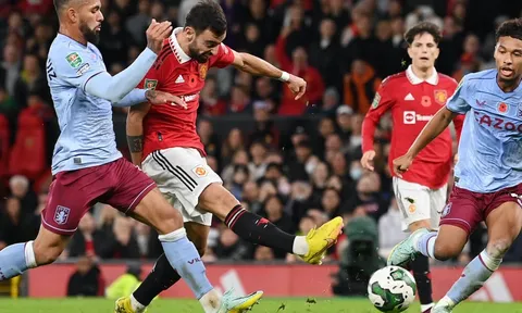 Tân binh ra mắt, Man Utd ghi 4 bàn ngược dòng hủy diệt Villa