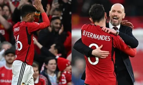 Antony và Bruno Fernandes chứng minh Erik ten Hag đã đúng