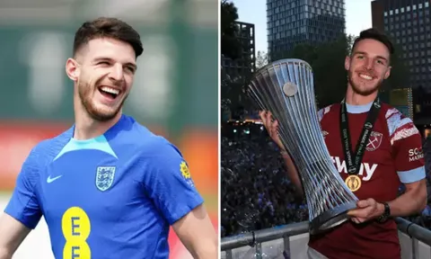 'Arsenal có gì để Declan Rice lựa chọn?'
