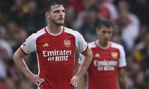 Arsenal đấu MU: Declan Rice và áp lực 100 triệu bảng