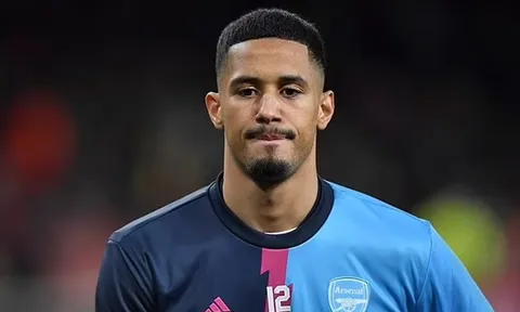 Arsenal đối diện nỗi lo Saliba