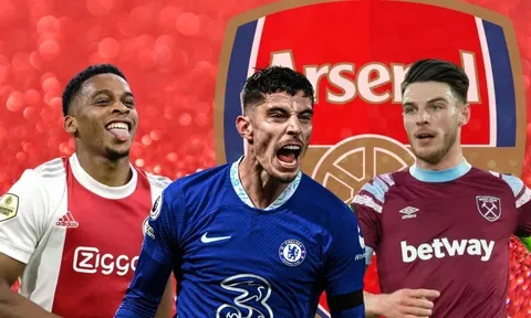 Arsenal gây bão TTCN hè, phá kỷ lục mua sắm với hơn 200 triệu bảng