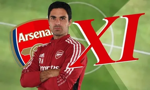 Đội hình Arsenal đấu Liverpool: Song tấu hàng công mạnh mẽ