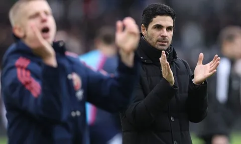 Arsenal thắng tưng bừng: Món quà của Mikel Arteta
