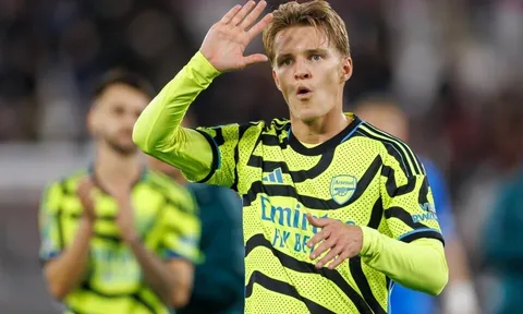 Arsenal thở phào vì Odegaard