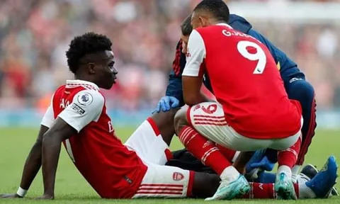 Arsenal tổn thất lớn ở trận Nottingham
