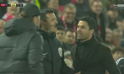 "Arteta có thấy hối hận vì chửi bới Klopp chưa?"