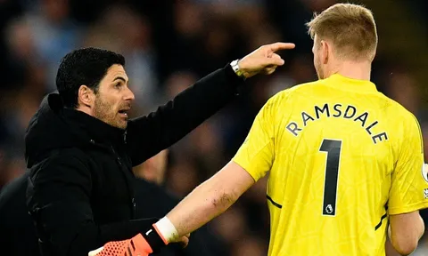 Arteta gửi thông điệp tới Southgate về Ramsdale