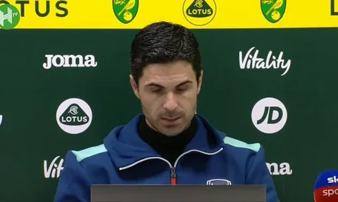 Arteta nhận xét về Saka