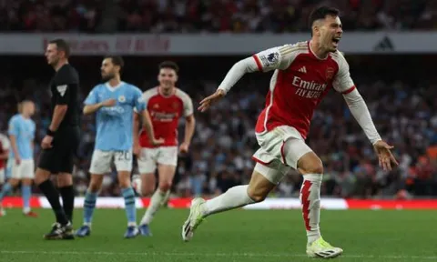 Arteta thay người vi diệu, Arsenal bắn hạ Man City