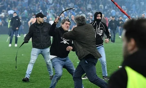Ẩu đả, bạo loạn gây chết người sau khi Napoli vô địch Serie A