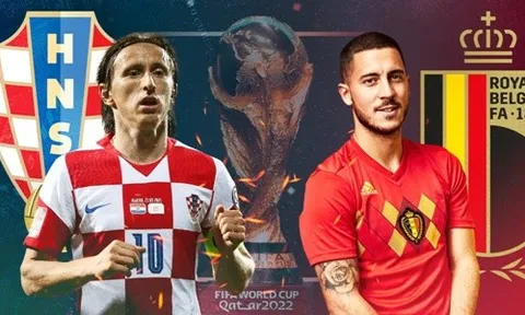 Chuyên gia dự đoán World Cup 2022 Croatia vs Bỉ: Quỷ đỏ về nước