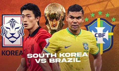 Chuyên gia dự đoán World Cup 2022 Brazil vs Hàn Quốc: Samba thắng đẹp