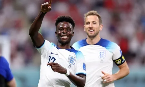 Bukayo Saka: Nước mắt EURO và nụ cười World Cup 2022