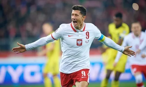 Ba Lan công bố danh sách dự World Cup 2022