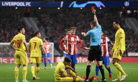 Bước ngoặt thẻ đỏ, Liverpool thắng nghẹt thở Atletico Madrid