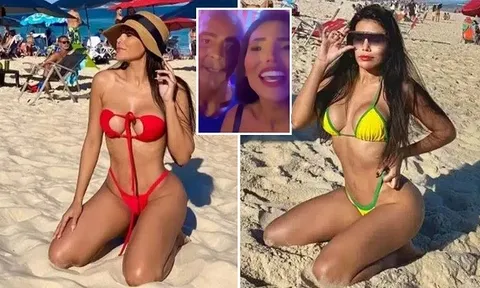 Bạn gái mới cực 'cháy', kém 24 tuổi của Romario