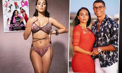Bạn gái Ronaldo khoe dáng nóng bỏng trước khi phát hành phim mới
