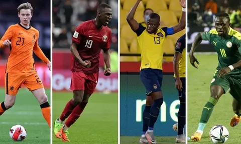 Bảng A World Cup 2022: Hà Lan hồi sinh; Senegal trông cậy Mane