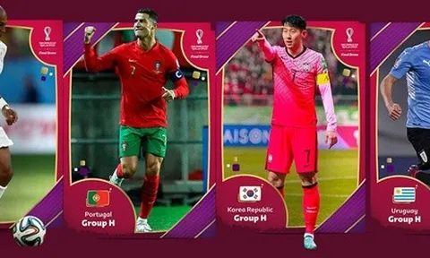 Bảng H World Cup 2022: Bồ Đào Nha cẩn trọng kẻ thách thức