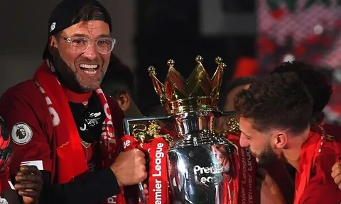 Bảng xếp hạng Premier League kể từ khi Klopp tới Liverpool