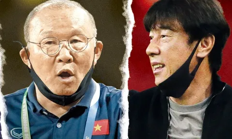Báo Hàn nói về màn tâm lý chiến của HLV Park và Shin Tae-yong