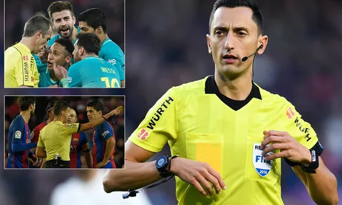 Barca chi tiền để được hướng dẫn về trọng tài trước trận đấu